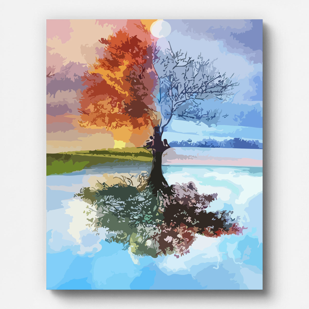 Four Season Tree of Life Paint by Numbers – Paintarthub