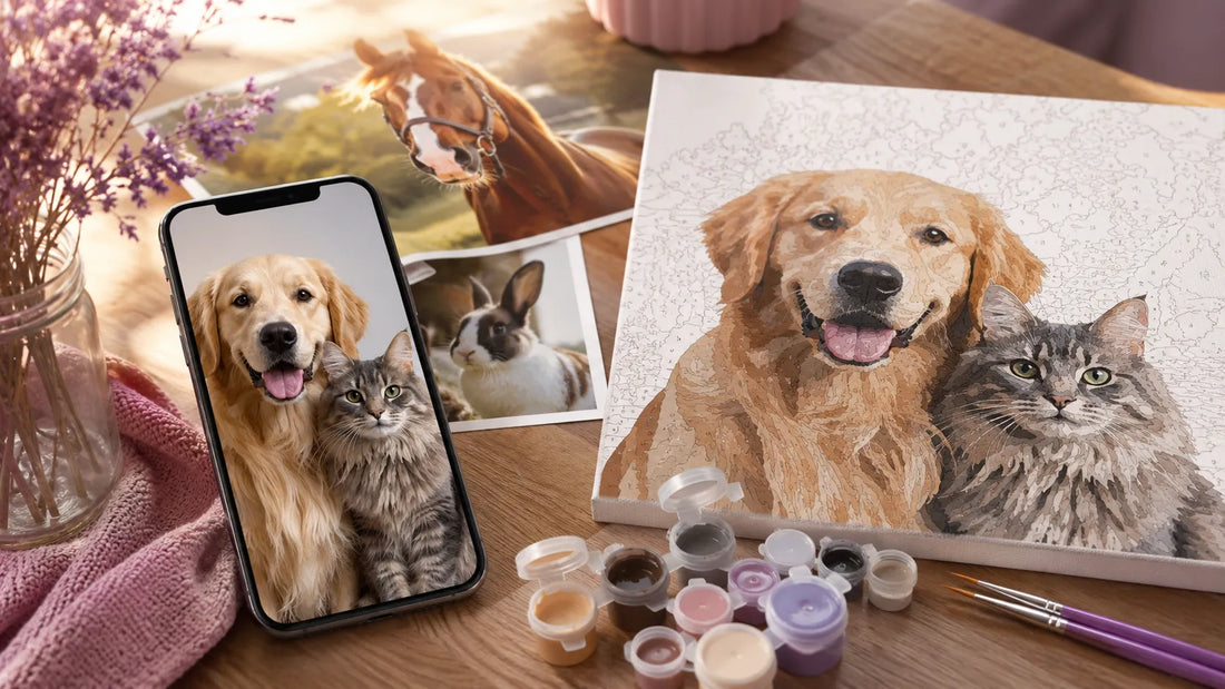 How to Choose the Best Pet Photo for Paint by Numbers?