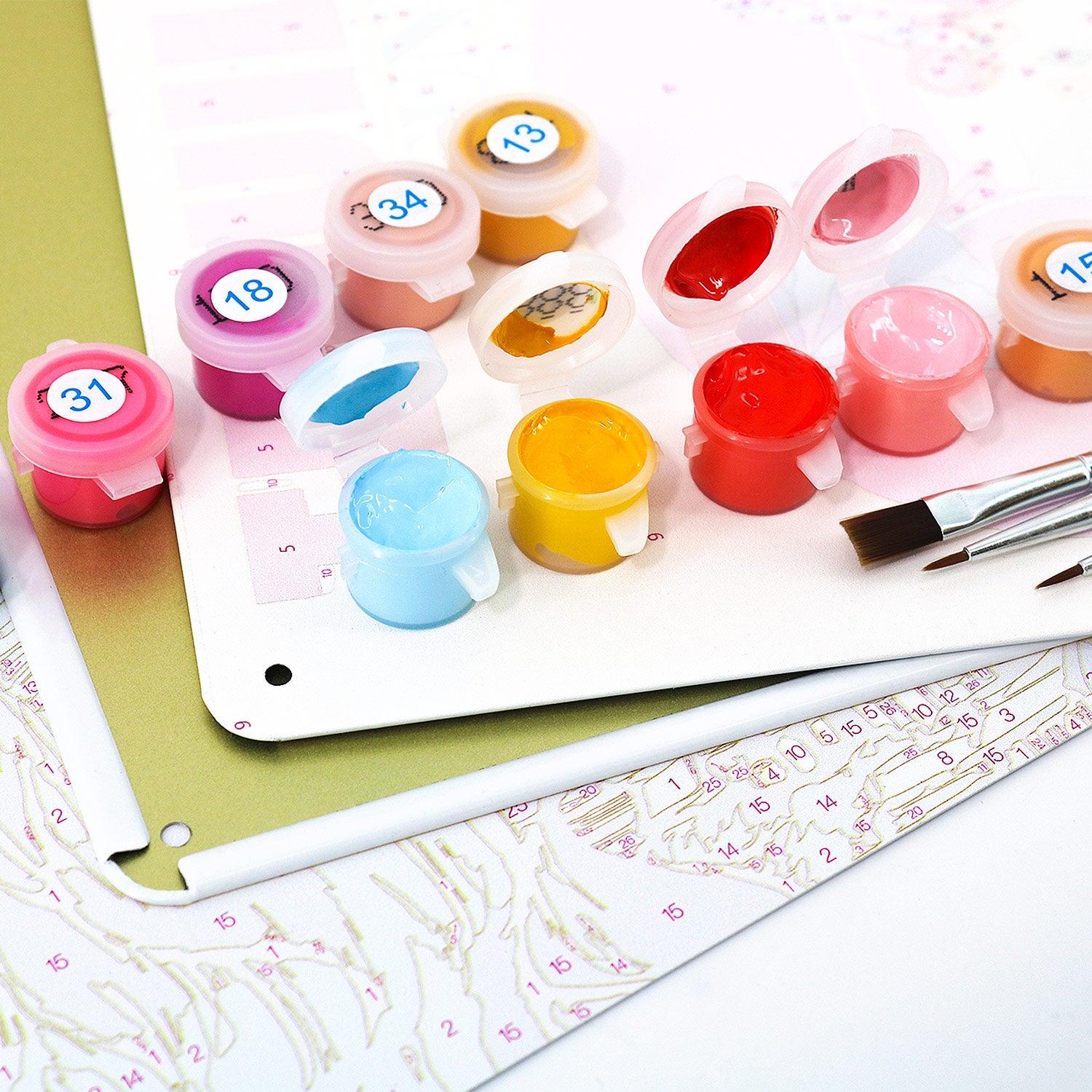 Metal Paint by Numbers – DIY Bar Decor Vintage Kit Free Shipping - Paintarthub