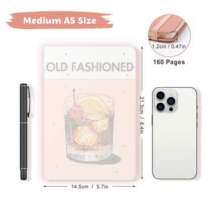 Cocktail Paint by Numbers Notebook - Old Fashioned Free Shipping - Paintarthub