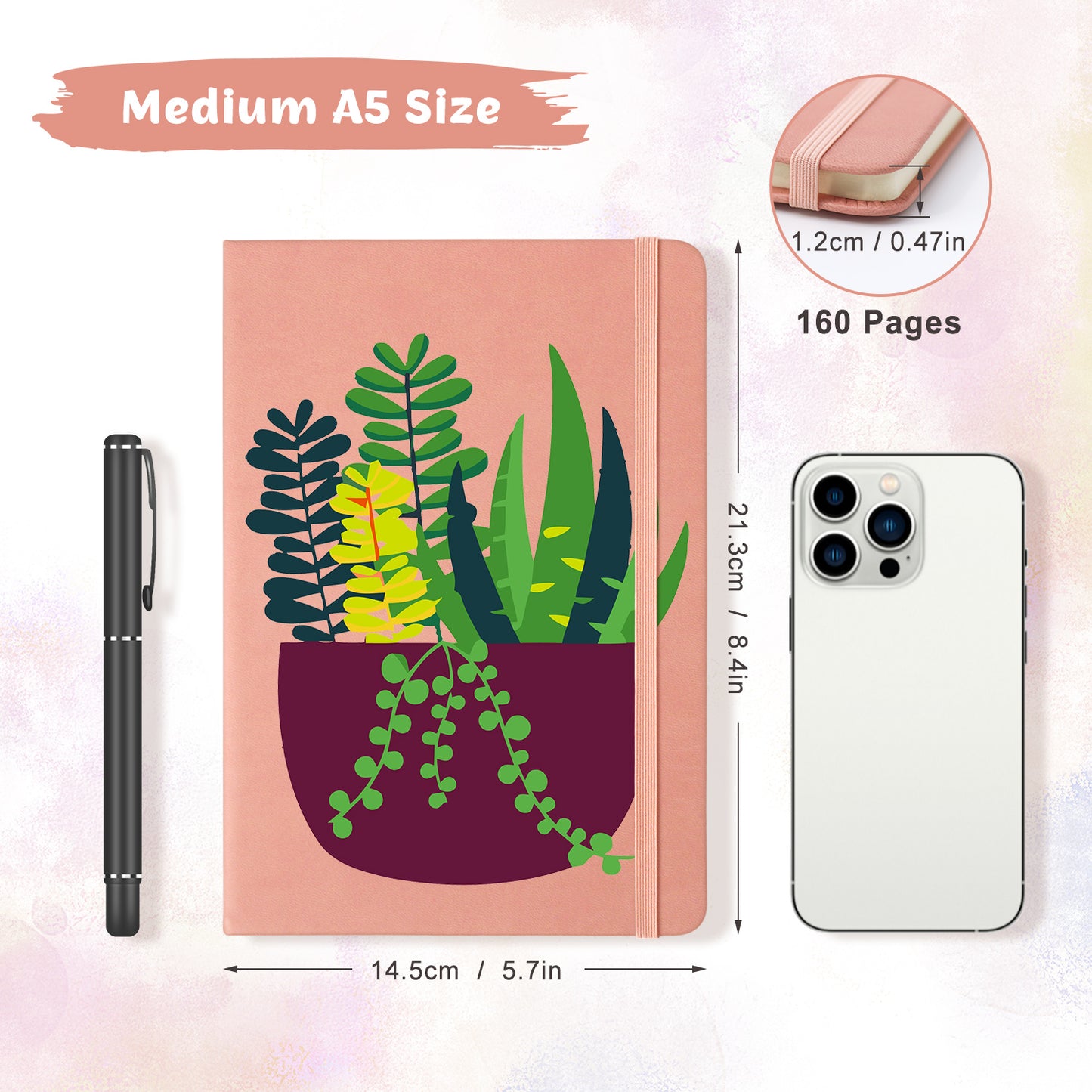 Plant Paint by Numbers Notebook - Succulent Arrangement Free Shipping - Paintarthub