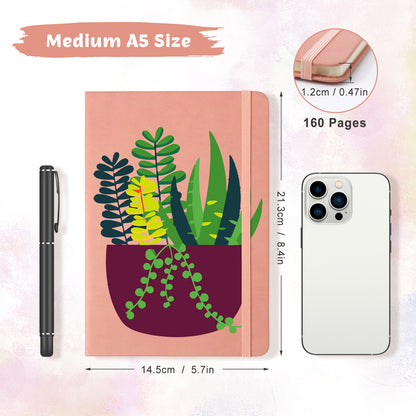 Plant Paint by Numbers Notebook - Succulent Arrangement Free Shipping - Paintarthub