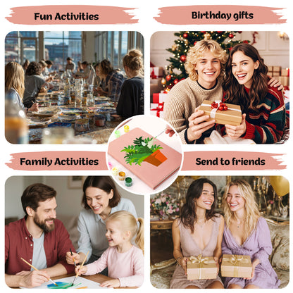 Plant Paint by Numbers Notebook - Pothos Free Shipping - Paintarthub