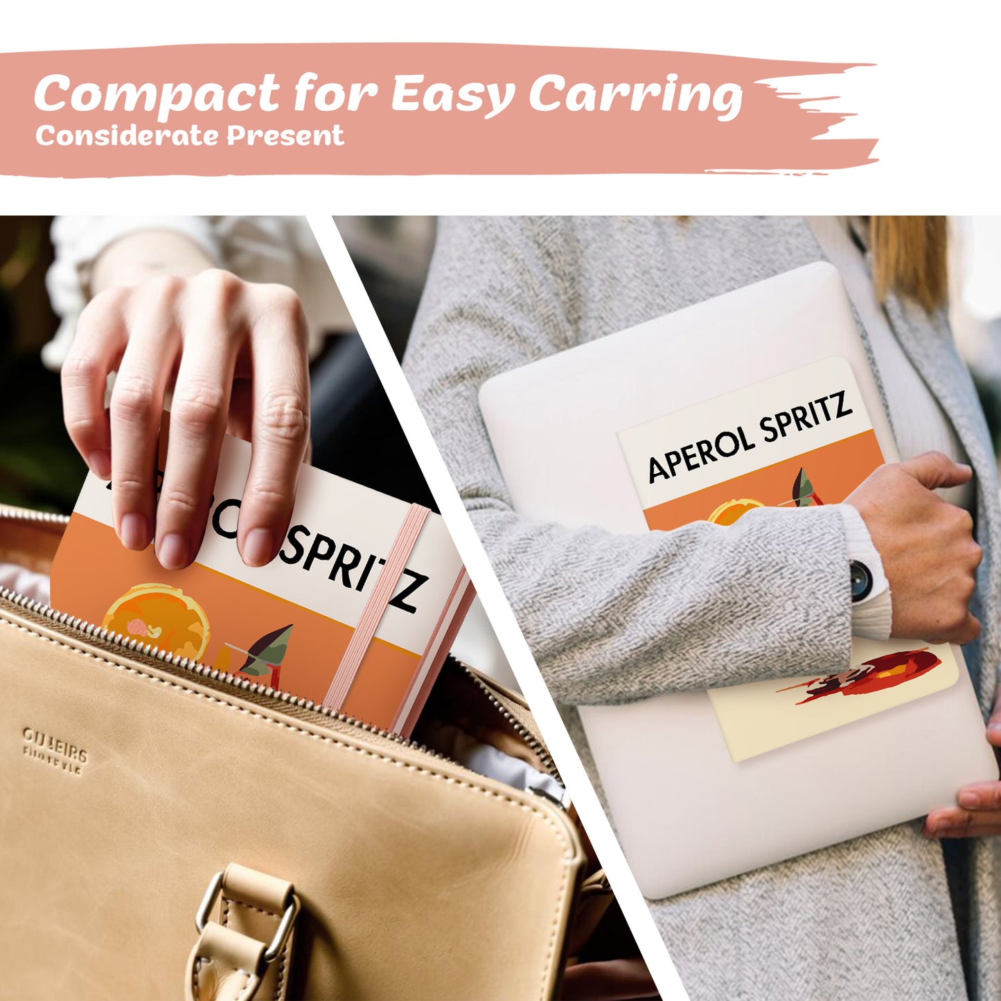 Cocktail Paint by Numbers Notebook - Aperol Spritz Free Shipping - Paintarthub