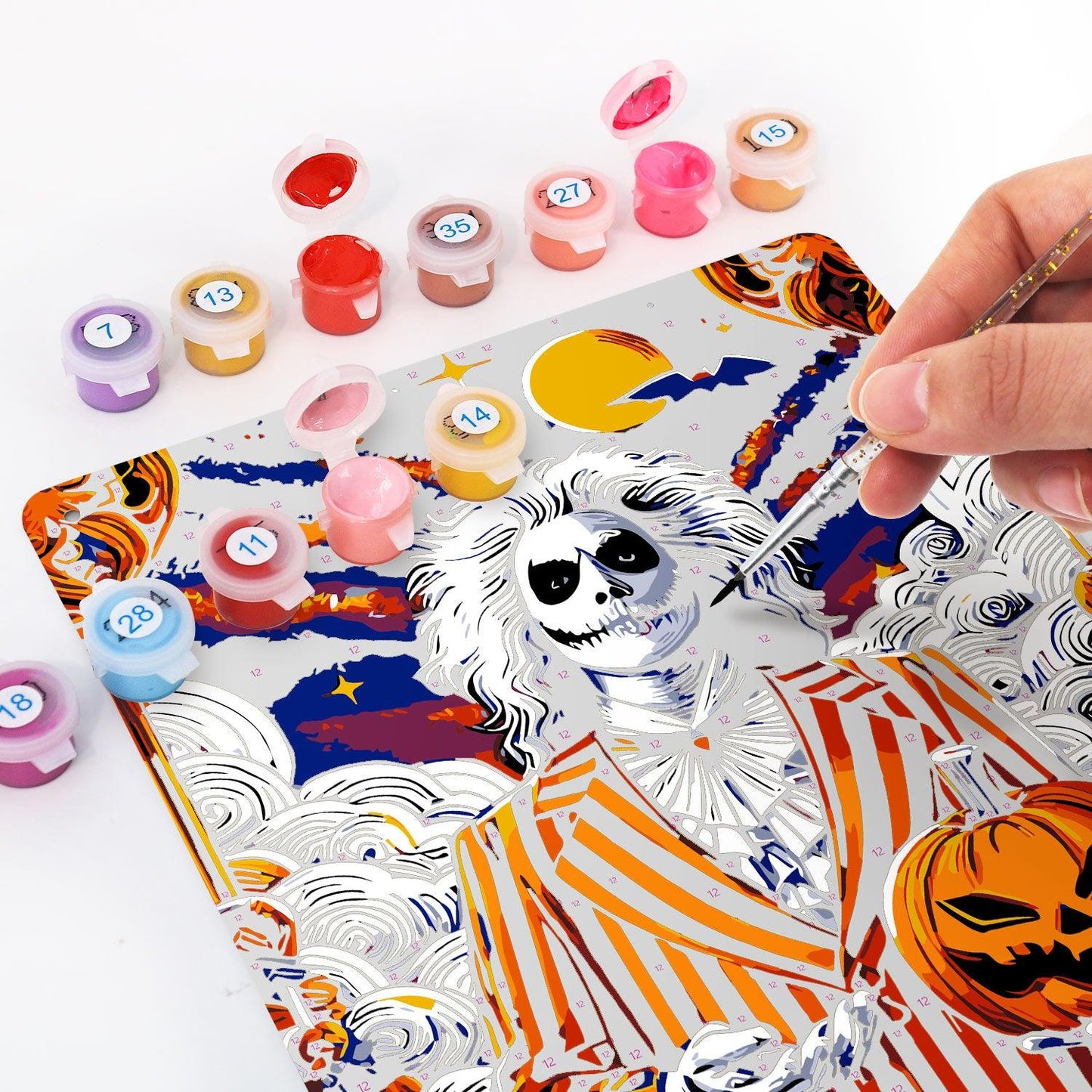 Metal Paint by Numbers – DIY Bar Decor Vintage Kit Free Shipping - Paintarthub