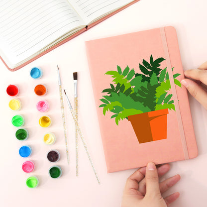 Plant Paint by Numbers Notebook - Pothos Free Shipping - Paintarthub