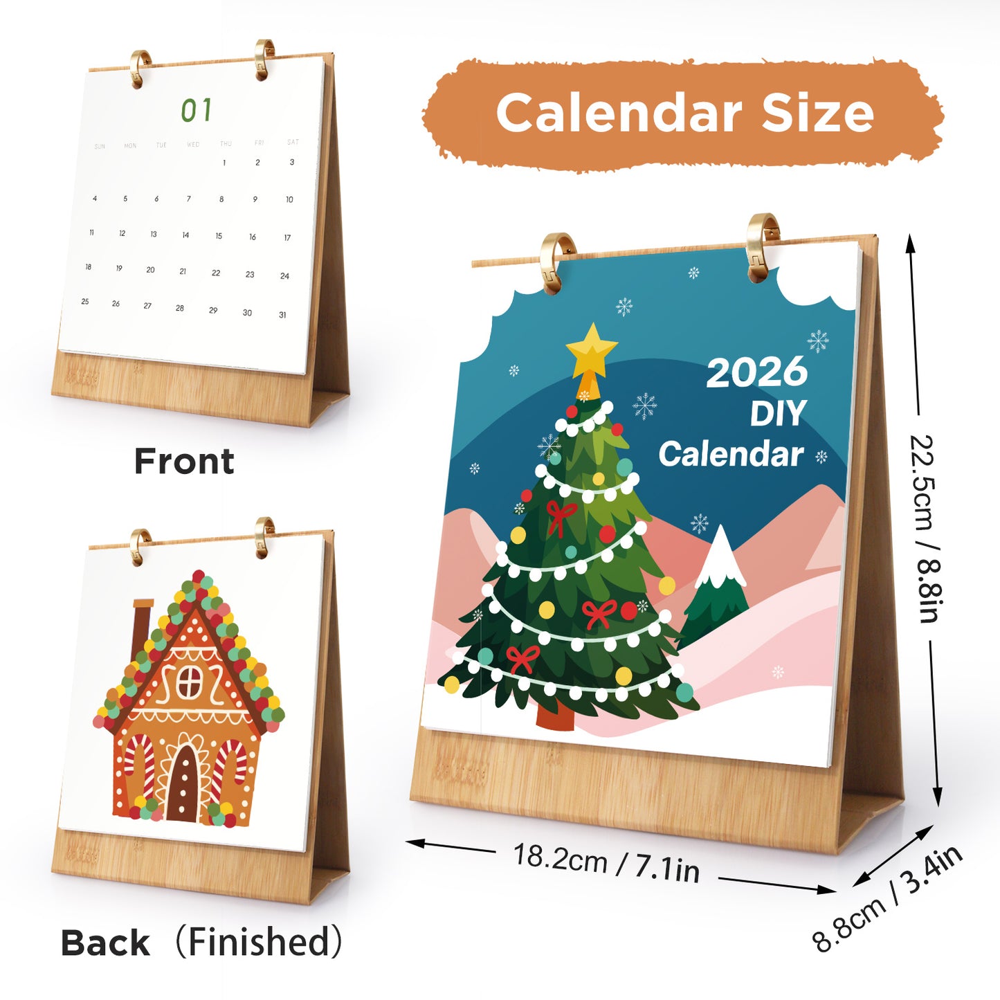 Paint by Numbers Calendar 2026 – Christmas Edition Free Shipping - Paintarthub