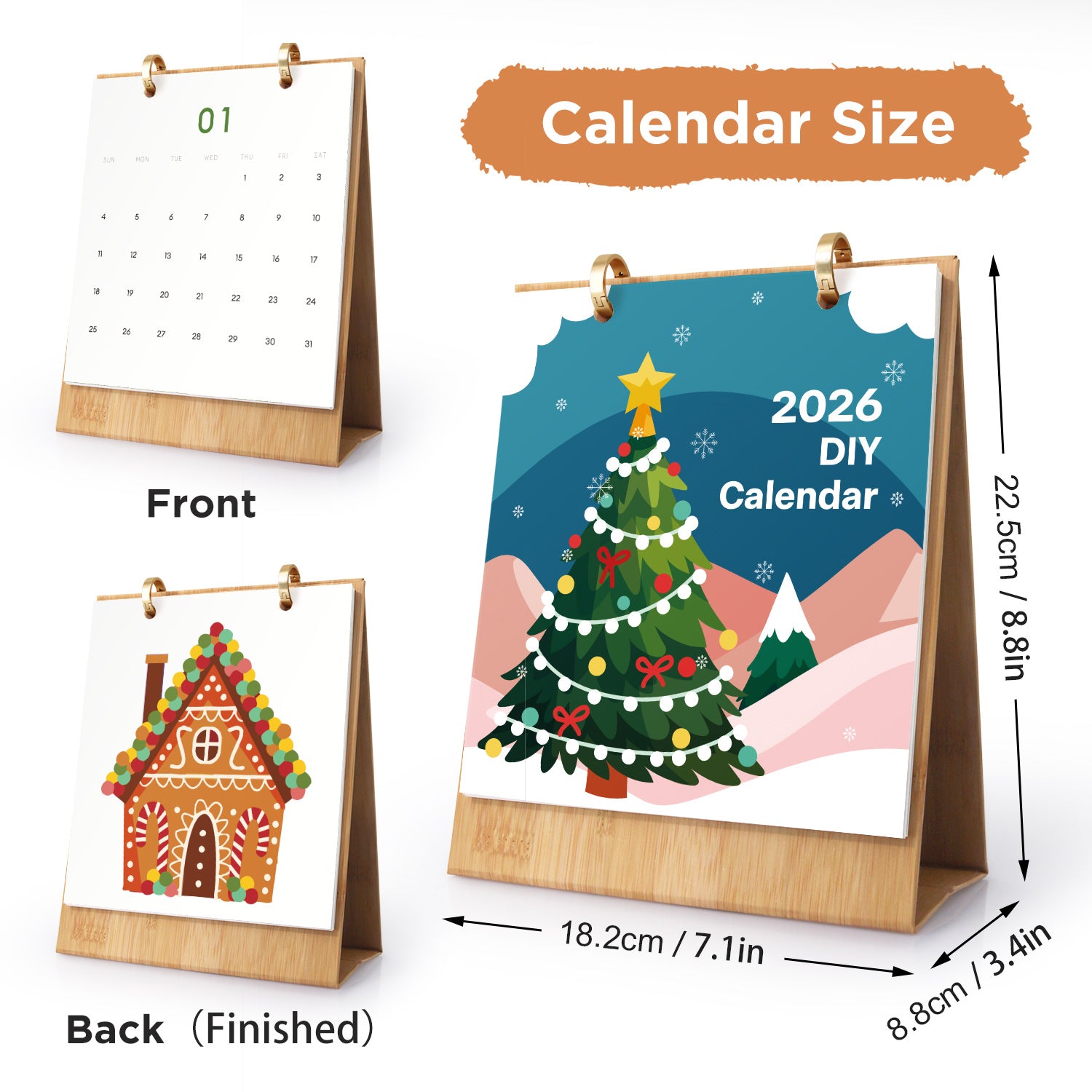 Paint by Numbers Calendar 2026 – Christmas Edition Free Shipping - Paintarthub