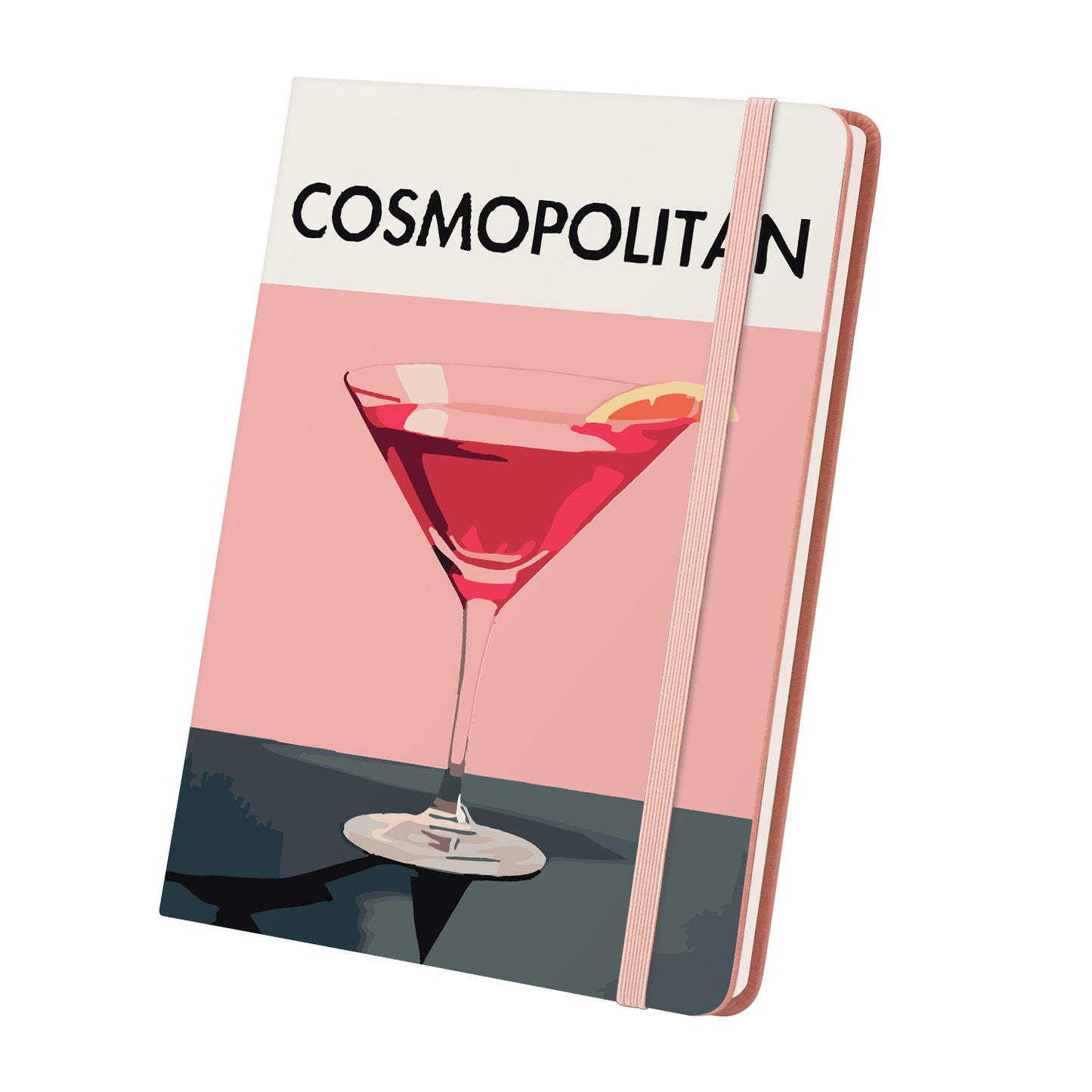 Cocktail Paint by Numbers Notebook - Cosmopolitan Free Shipping - Paintarthub