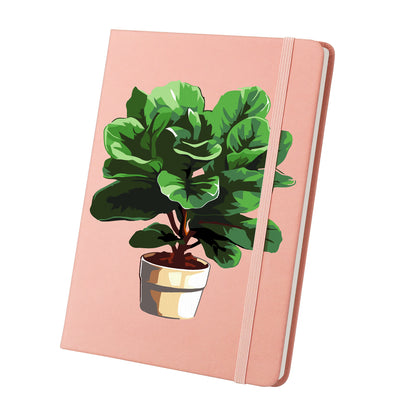Plant Paint by Numbers Notebook - Fiddle Leaf Fig Free Shipping - Paintarthub