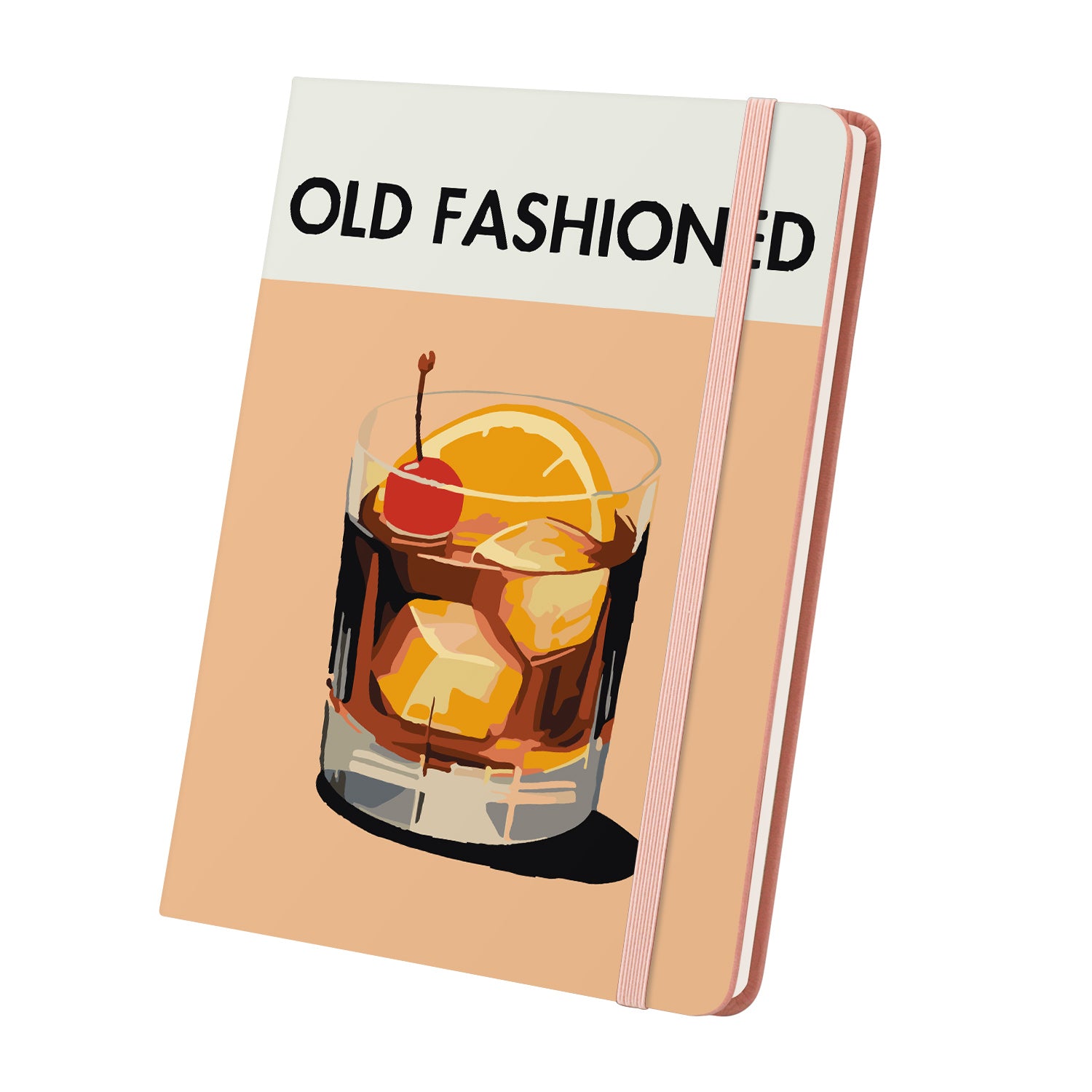 Cocktail Paint by Numbers Notebook - Old Fashioned Free Shipping - Paintarthub