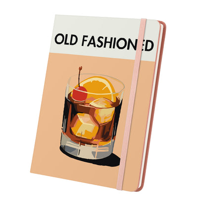 Cocktail Paint by Numbers Notebook - Old Fashioned Free Shipping - Paintarthub