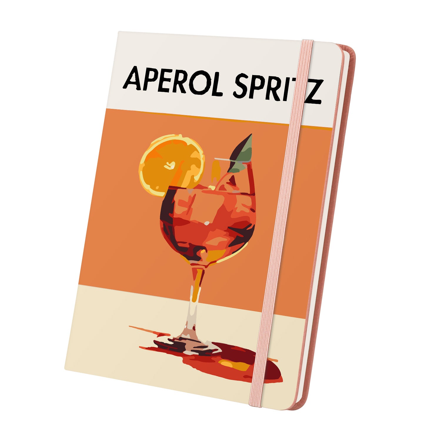 Cocktail Paint by Numbers Notebook - Aperol Spritz Free Shipping - Paintarthub