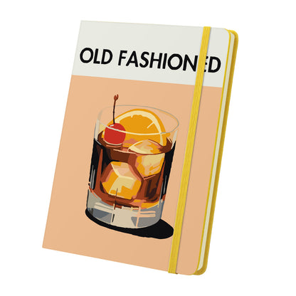 Cocktail Paint by Numbers Notebook - Old Fashioned Free Shipping - Paintarthub