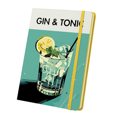 Cocktail Paint by Numbers Notebook - Gin & Tonic Free Shipping - Paintarthub