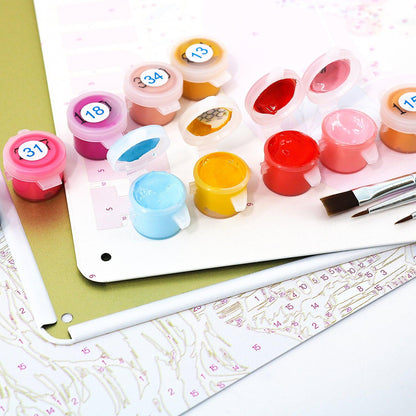 Industrial Bar Wall Decor – Paint by Numbers DIY Kit Free Shipping - Paintarthub