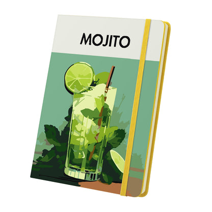 Cocktail Paint by Numbers Notebook - Mojito Free Shipping - Paintarthub