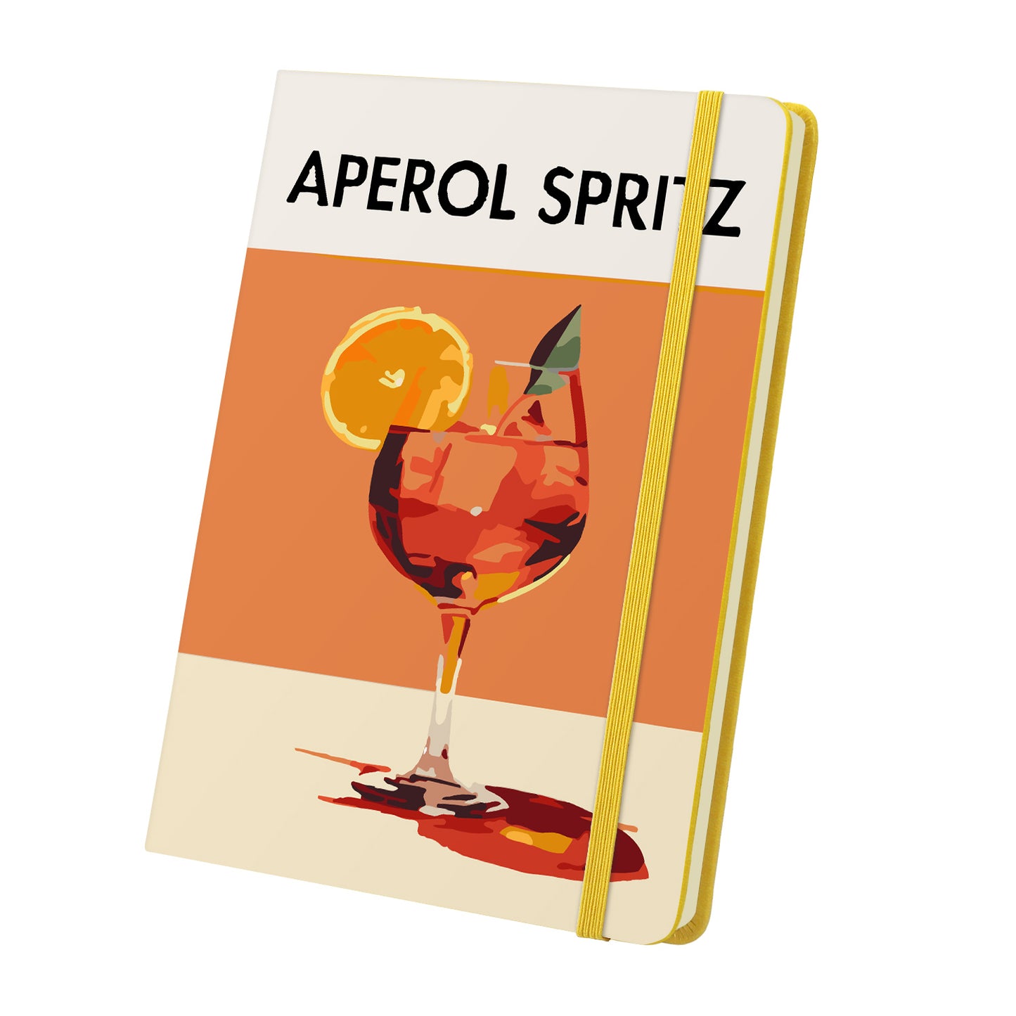 Cocktail Paint by Numbers Notebook - Aperol Spritz Free Shipping - Paintarthub