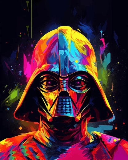 Alien Warrior for Adults by Paintarthub