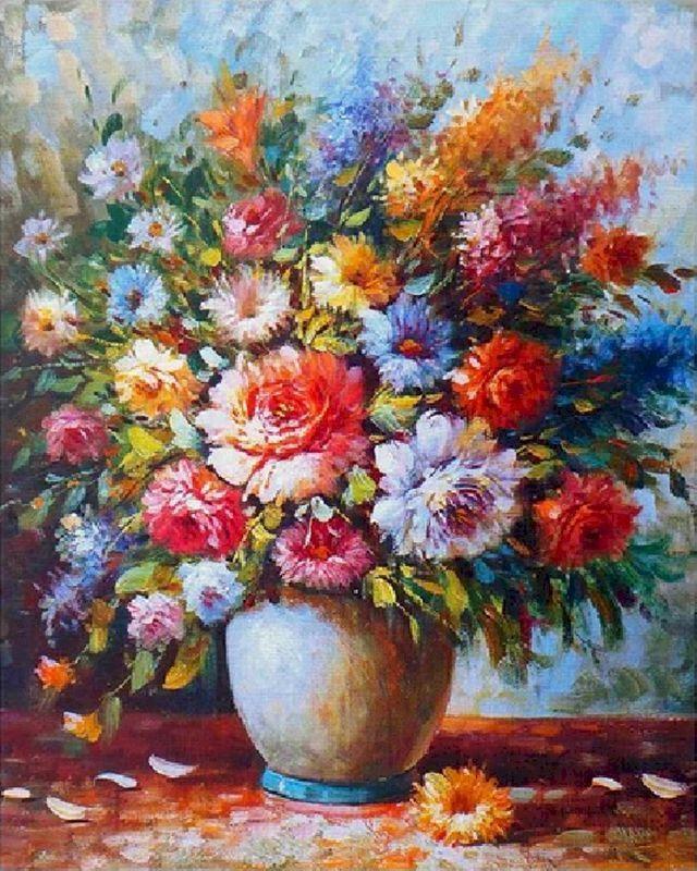 Beautiful Bouquet of Flowers Paint by Numbers