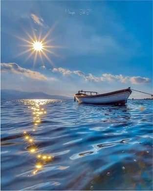 Boat on the Sea Paint by Numbers for Adults by Paintarthub