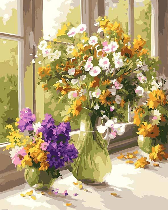 Bouquet by the Window for Adults by Paintarthub