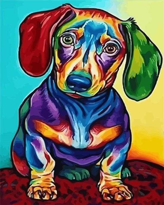 Color Dog for Adults by Paintarthub
