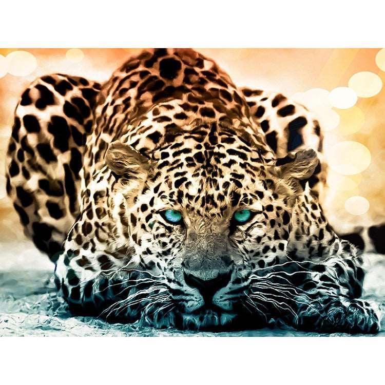 Creeping Cheetah Paint by Numbers for Adults by Paintarthub