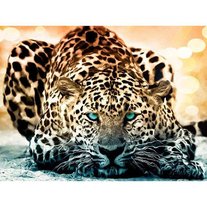 Creeping Cheetah Paint by Numbers for Adults by Paintarthub