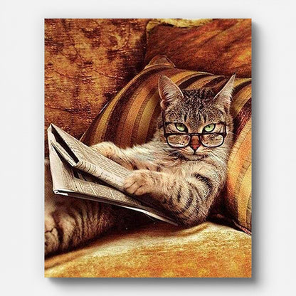 Don‘t Mess with This Cat Paint by Numbers