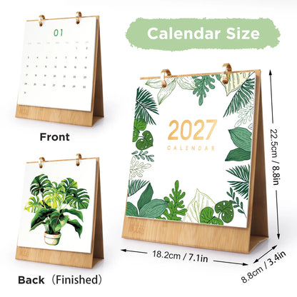 Paint by Numbers Houseplant Calendar 2027 Free Shipping - Paintarthub