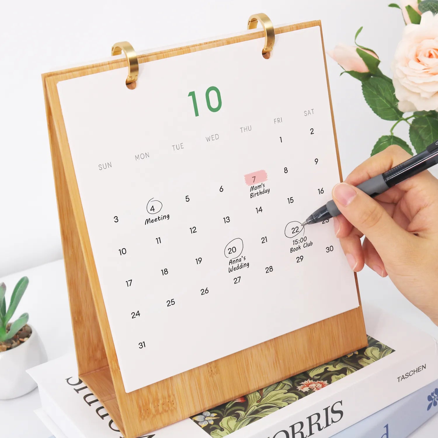 Paint by Numbers Houseplant Calendar 2027 Free Shipping - Paintarthub