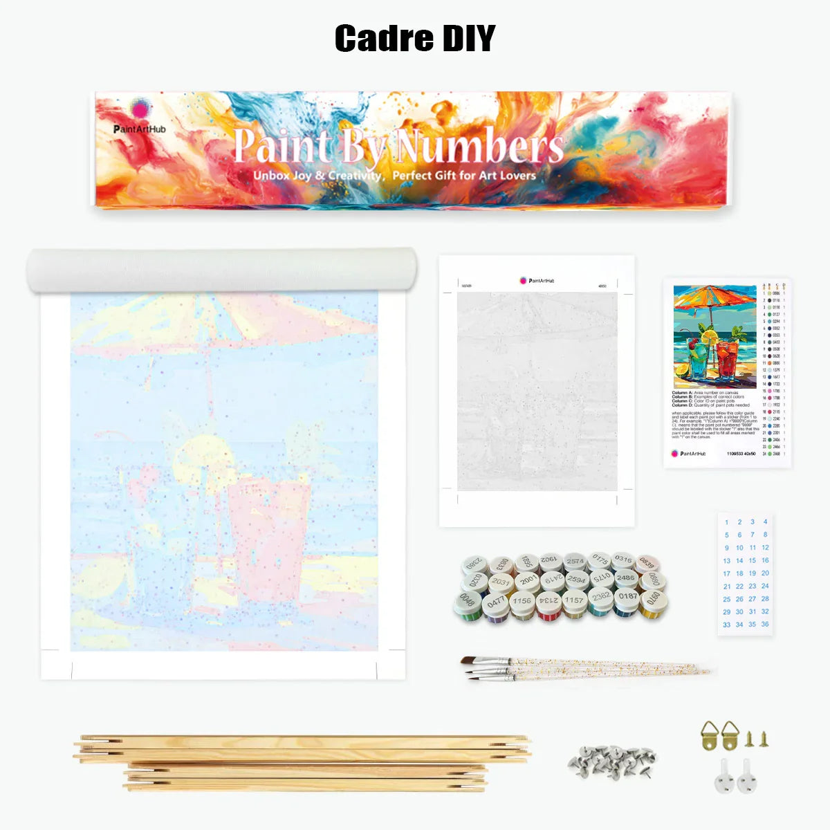 Photo Custom - Personalized Paint by Numbers FR Free Shipping - Paintarthub