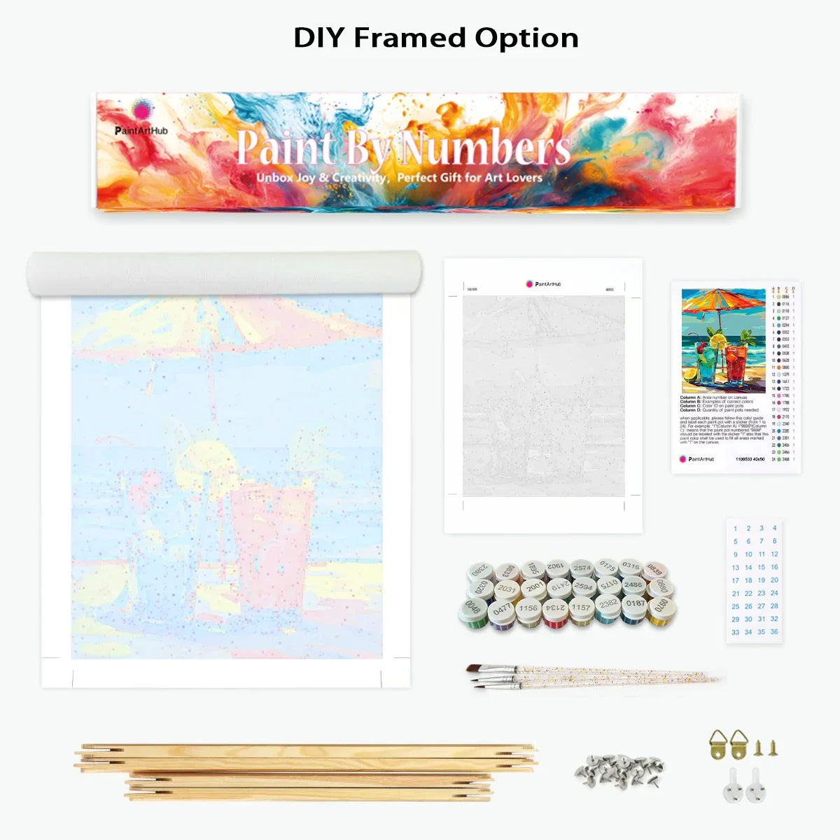 Custom Paint by Numbers from Your Photo Free Shipping - Paintarthub