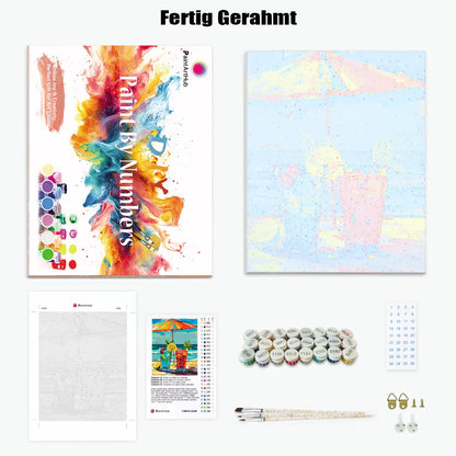 Photo Custom - Personalized Paint by Numbers DE Free Shipping - Paintarthub