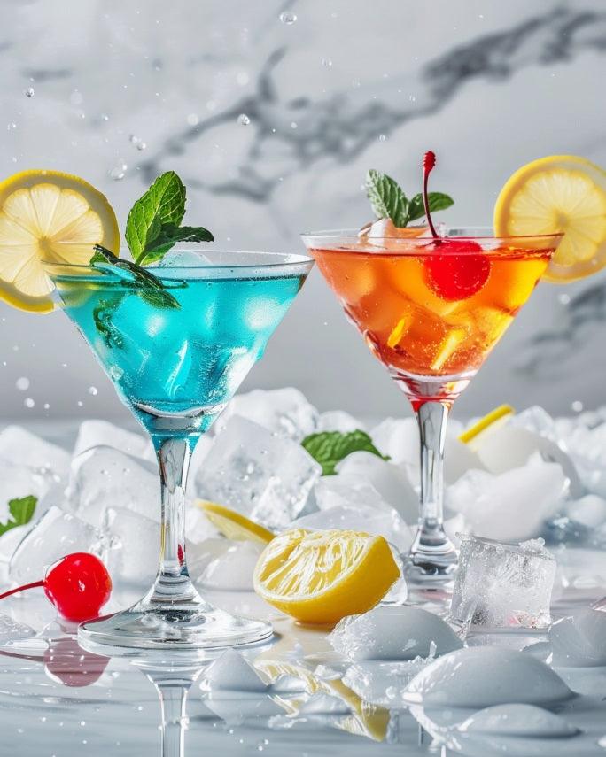 Refreshing Cocktails Paint by Numbers for Adults by Paintarthub