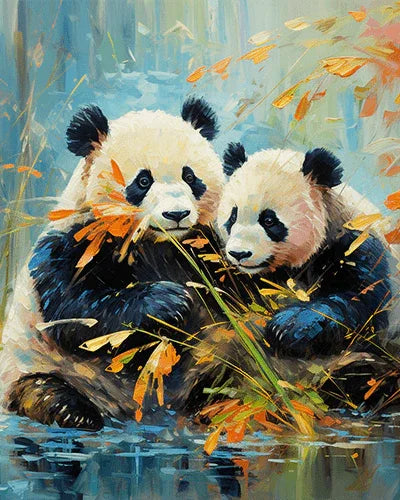 The Panda Whispering for Adults by Paintarthub