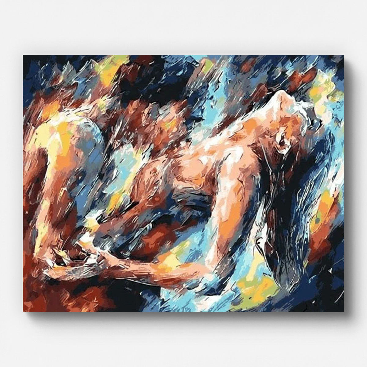 Wild Desire Paint by Numbers for Adults by Paintarthub - Finished Wall Art