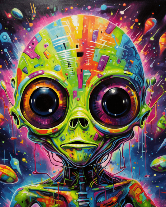 Alien Free Shipping - Paintarthub