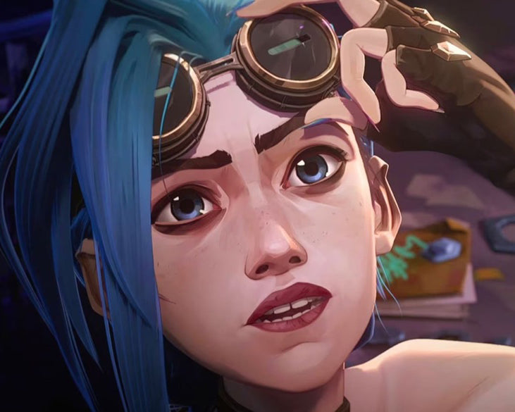 Arcane Jinx with Glasses Paint by Numbers