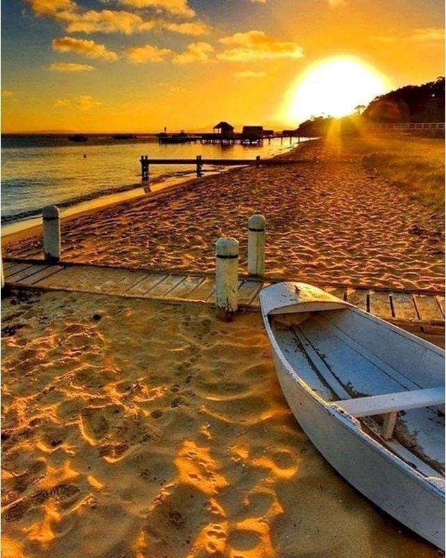 Beach at Sunset Paint by Numbers for adults