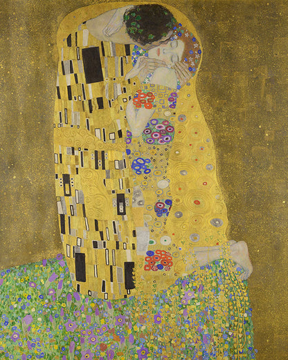 Klimt Kiss Paint by Numbers Free Shipping - Paintarthub