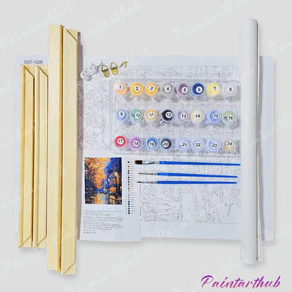 Klimt Kiss Paint by Numbers Free Shipping - Paintarthub