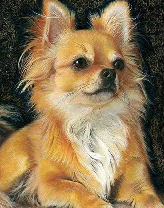 Little Dog Diamond Painting Free Shipping - Paintarthub