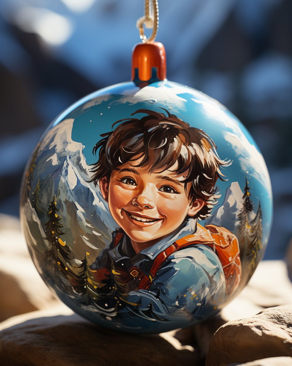 Mini Paint by Numbers 20x30cm with Frame Christmas Decoration Boy Free Shipping - Paintarthub