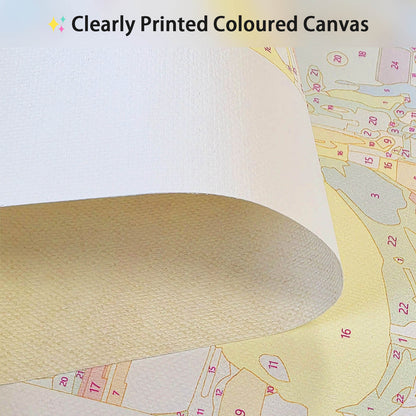 Custom Kit Contents - Clearly Coloured Canvas for Adult Paint by Numbers