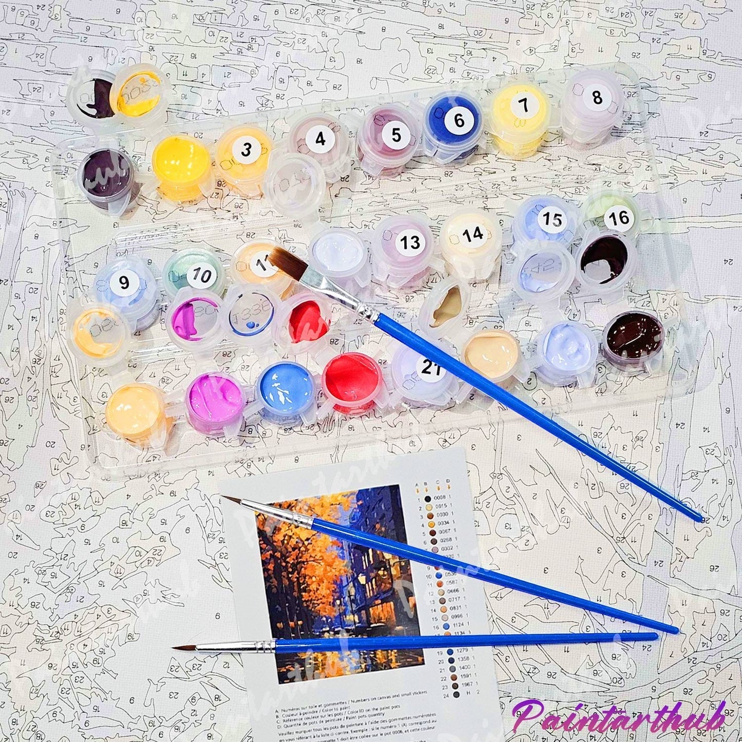 Van Gogh Starry Night Paint by Numbers Free Shipping - Paintarthub